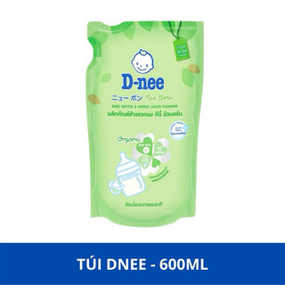Nước rửa bình sữa và rau quả Dnee 600ml Thái Lan