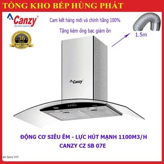 Máy hút mùi canzy cz sb07e lực hút 1100m3/h động cơ siêu êm