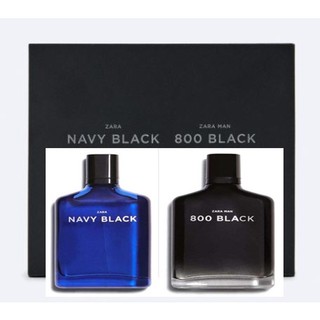 Sét nước hoa nam zara navy black + 800 black & set zara seoul + lisboa 200ml -n11