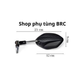 Kiếng chiếu hậu kiểu Air Blade xoay 360 độ gập ra vô được
