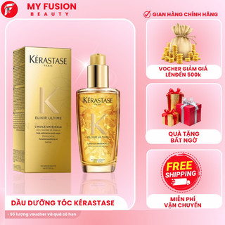 Tinh Dầu Dưỡng Tóc Kérastase Elixir Ultime Vàng Cung Cấp Dưỡng Chất Giúp Tóc Chắc Khỏe My Fusion