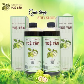 Combo 2 chai nước cốt nhàu tuệ tâm 1000ml