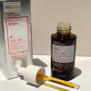 Tinh chất neogen real vita c serum 22% + 5% dưỡng trắng, mờ thâm