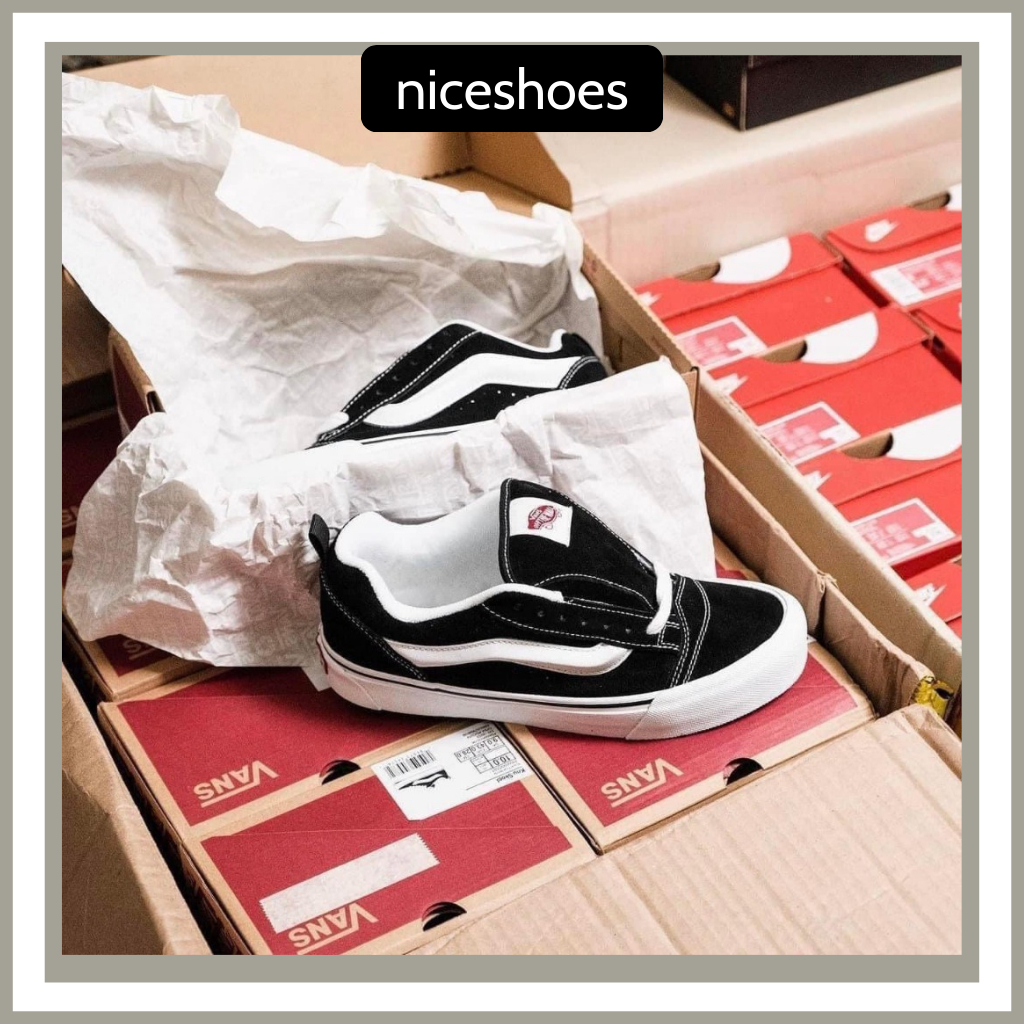 Giày Vans Potato, Giày Sneaker Van Đen Vạch Trắng Nam Nữ Potato Full Box Bill - NICESHOES | BigBuy360 - bigbuy360.vn