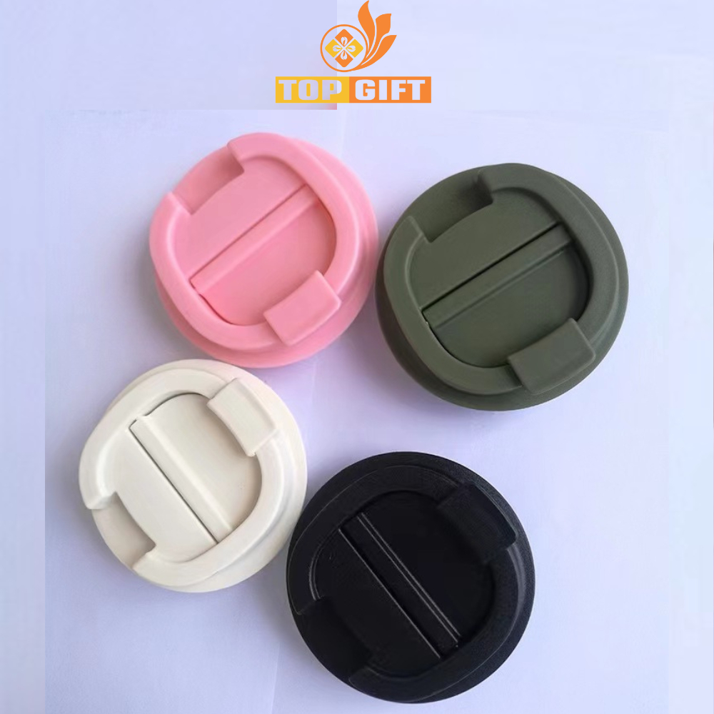 Nắp ly giữ nhiệt coffee nắp bật dung tích 380ml - 510ml chất liệu nhựa PP