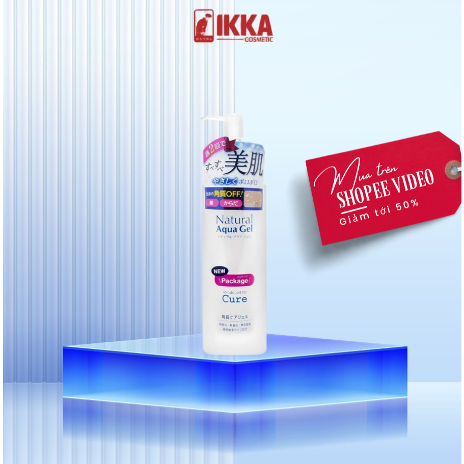 Tẩy da chết CURE Natural Aqua Gel 250ml /mẫu mới