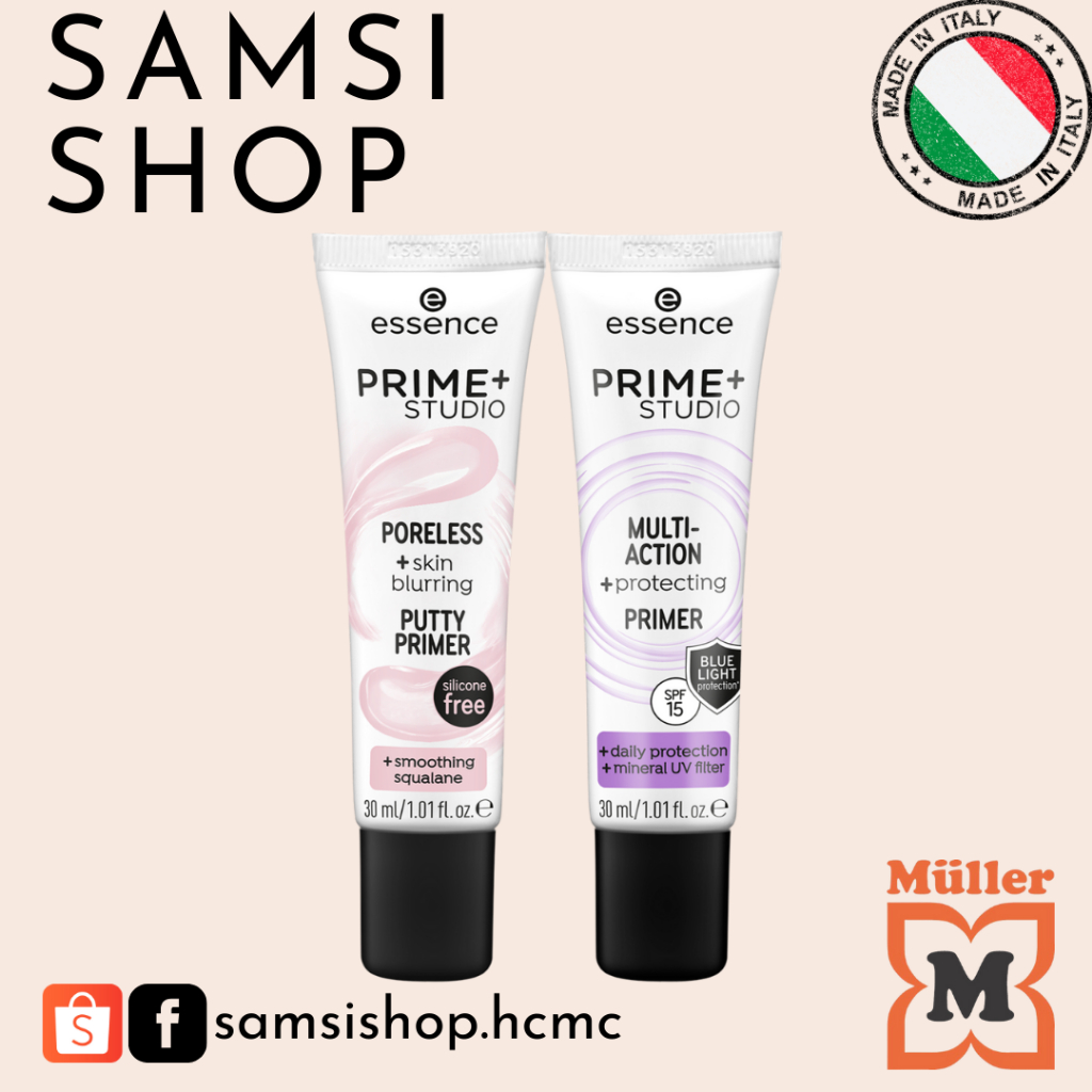  Kem lót Prime+Studio Primer essence 30 ml 😍