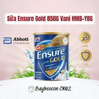 Sữa bột ensure gold hương vani 850g/800g