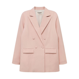 RUBIES Neon Blazer - Áo Khoác Blazer Nữ Vải Carolang Dáng Suông Basic Tay Dài