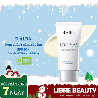 Kem chống nắng dưỡng ẩm d'Alba Waterfull Essence Suncream SPF 50 + PA + + + + 50ml