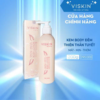 Sữa dưỡng thể thiên thần tuyết VISKIN - 200g [CHÍNH HÃNG]