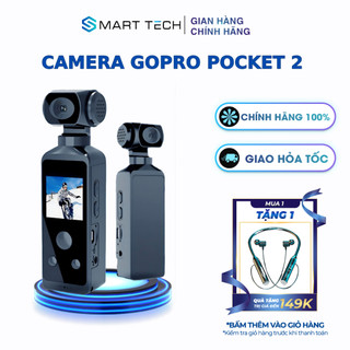 Camera Pocket 2 4K thể thao, đa dạng chức năng, máy ảnh mini cảm biến chất lượng cao bảo hành 12 tháng Smart Tech