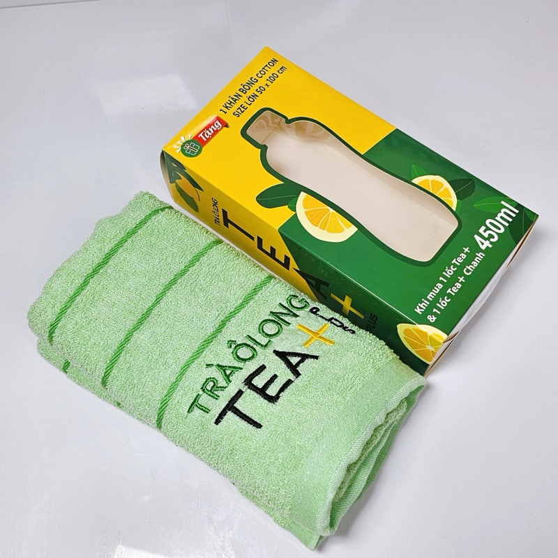 Khăn tắm ô lông tea plus