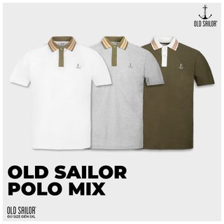 Áo polo mix old sailor - 33010 - big size upto 5xl