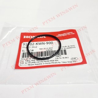 Phốt o 34×2, phốt bơm nước vario, ab 125-150, pcx zin mới - 91302-kwn-900