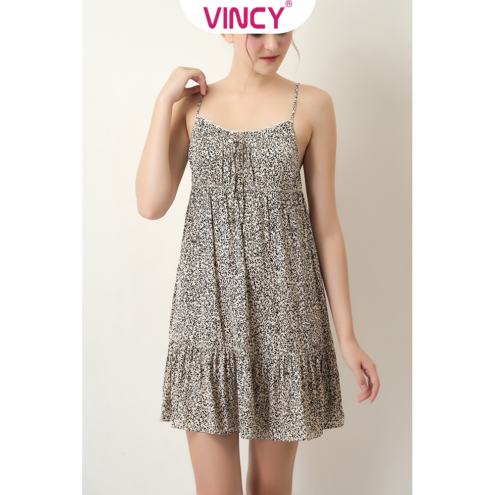 Đầm Satin Nữ Vincy DDS010S31