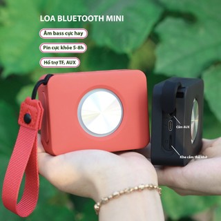  Loa Bluetooth InPods FM0222 âm Bass cực hay Bluetooth V5.2 Hổ trợ Thẻ nhớ AUX Pin 5-8 giờ cực trâu 