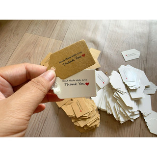 Tag treo quà tặng, bó hoa, bánh handmade dễ thương xinh xắn