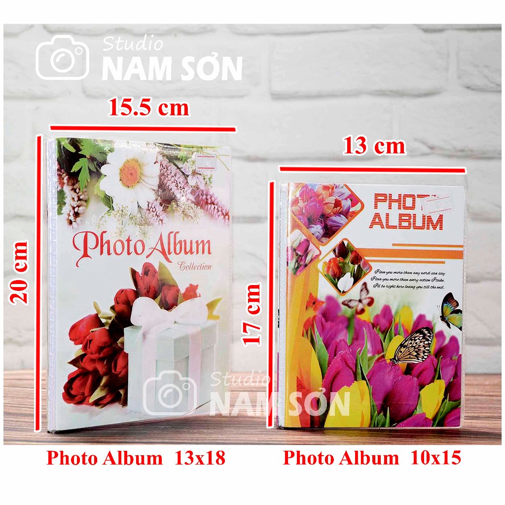 Album dẻo 15x21, 13x18, 10x15