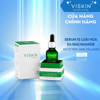 Serum 10 loài hoa VISKIN - 30g [CHÍNH HÃNG]