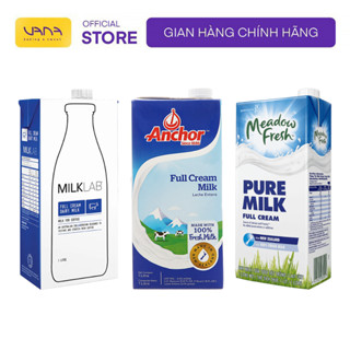 SỮA TƯƠI NGUYÊN KEM, SỮA FULL CREAM ANCHOR, MEADOW FRESH LÀM BÁNH,  PHA CHẾ, 100% SỮA BÒ TƯƠI AN TOÀN CHO BÉ