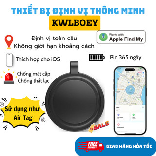 Thiết Bị Định Vị KWLBOEY Tag Thông Minh Theo Dõi Ôto, Xe Máy, Thú Cưng, Trẻ Em Tránh Thất Lạc, Kết Nối Qua App