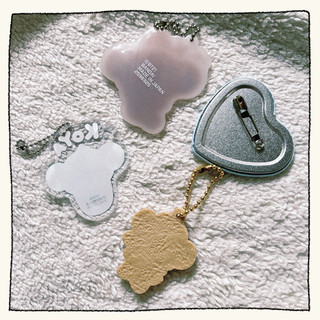 Móc khoá - Pin Bt21 TinyTan BTS🎐 NOTE SỐ GIÚP SHOP❣️NEW