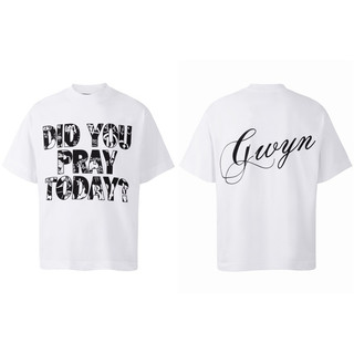 Áo thun tay ngắn nam nữ gwyn praying t-shirt