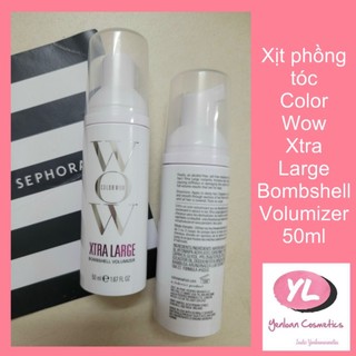 Xịt dạng bọt tạo phồng tóc Color Wow Xtra Large Bombshell Volumizer 50ml
