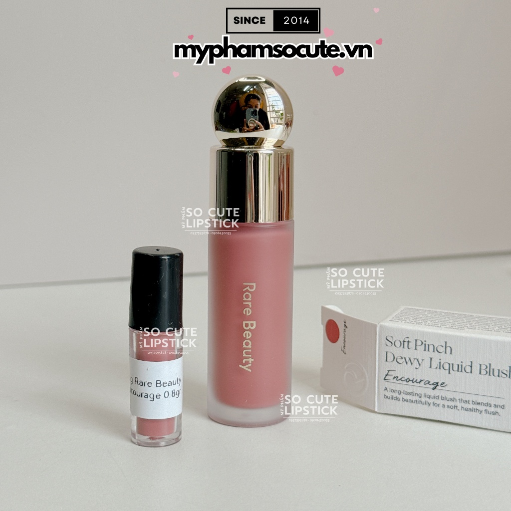 Mini Má hồng dạng kem Rare Beauty Soft Pinch Liquid Blush Màu Bliss - Believe - Hope - Joy - Encourage | BigBuy360 - bigbuy360.vn