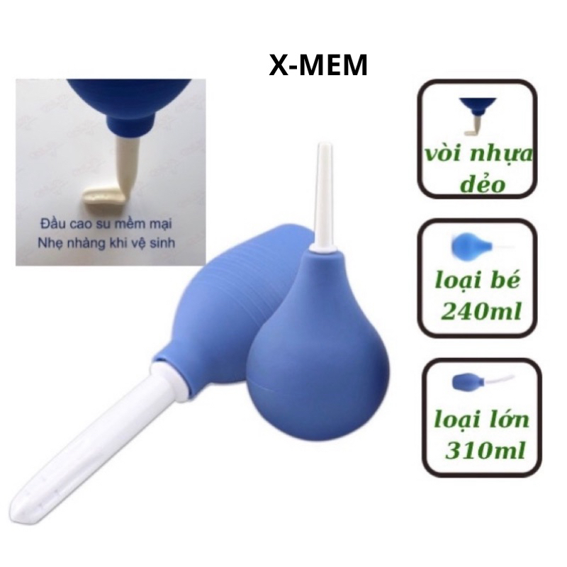 Dụng Cụ Thụt Rửa Hậu Môn Bình Xịt Rửa Vệ Sinh Âm Đạo Phụ Nữ Hỗ Trợ Điều Trị Phụ Khoa 310ml