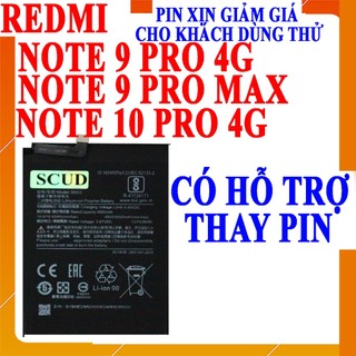 Pin Scud cho Xiaomi Redmi Note 9 Pro Max, Redmi Note 9 Pro 4G, Redmi Note 10 Pro 4G BN53 - 5020mAh