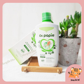 Nước tắm gội thảo dược Dr Papie cho bé từ 0 - 3 tuổi 230ml Shopbeho