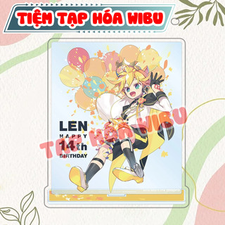 Mô Hình Tượng Standee Acrylic Hatsune Miku Snow Miku 2024 Kaito Meiko Megurine Luka Kagamine Len Rin Tạp Hoá Wibu M560