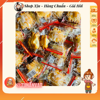 Bánh cua nhân kem sữa, bánh quy cua nhân kem bơ sữa thơm ngon
