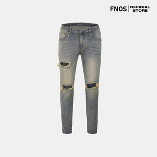 FNOS | QUẦN SKINNY JEANS BLUE RÁCH GỐI - NZ10