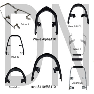 [Hàng đẹp] Tay xách xe Dream lùn, Wave ZX, Wave 100, RS, RSX, S110, Alpha 110