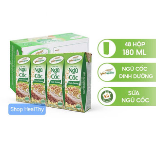 [ĐƠN HOẢ TỐC] 12 Lốc Ngũ Cốc Dinh Dưỡng Việt Ngũ Cốc Lốc 4 Hộp - 180ml/Hộp