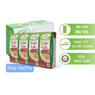 [ĐƠN HOẢ TỐC] 12 Lốc Gạo Lức Huyết Rồng Việt Ngũ Cốc Lốc 4 Hộp - 180ml/Hộp