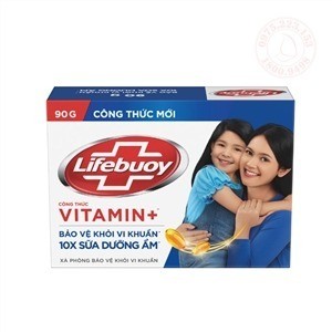 Xà bông cục Lifebuoy Chăm sóc da 90g- Chính Hãng