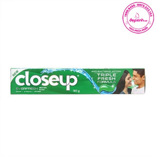Kem đánh răng close up bạc hà the mát 180gr