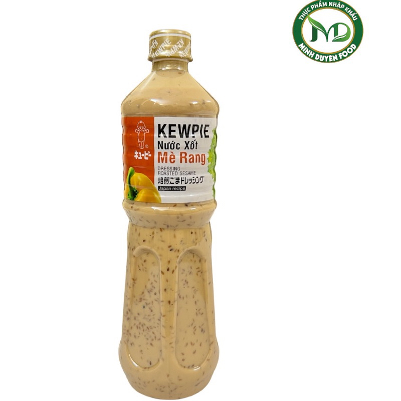 Chai sốt mè rang 1Lit kewpie -xốt mè rang làm salad