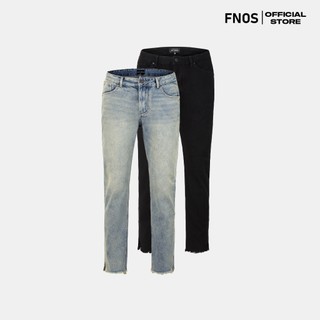 Quần Jeans Dáng Xuông FNOS Streetwear RELAXED JEANS WITH SPLIT HEMS RL1 - Local Brand Chính Hãng