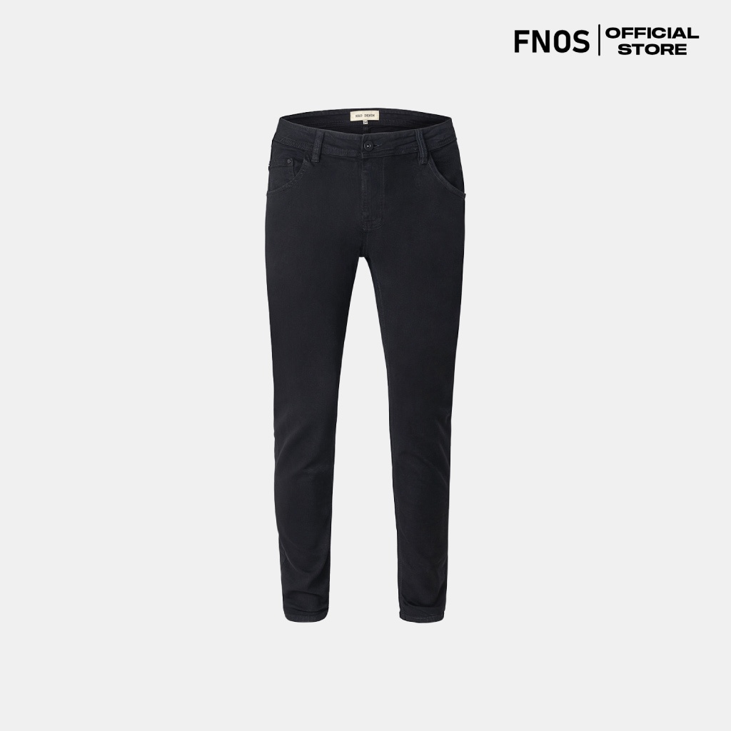 FNOS | QUẦN SKINNY JEANS BLACK TRƠN ESSENTIAL JEANS