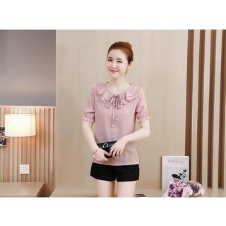 ÁO KIỂU CỔ BÈO TAY BO THỜI TRANG