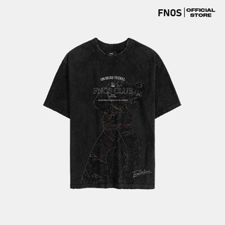 Áo Thun Unisex Form Overfit FNOS 'UN BEAU TECKEL' VINTAGE TEE TWG1 100% Cotton - Local Brand Chính Hãng