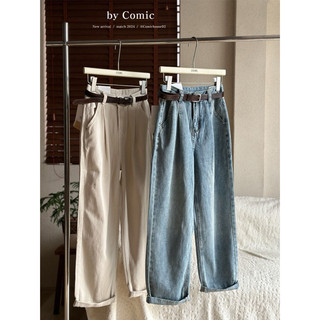 Quần baggy jean lật gấu Comic