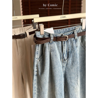 Quần baggy jean lật gấu Comic