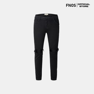 FNOS | QUẦN SKINNY JEANS BLACK RÁCH GỐI - Z9