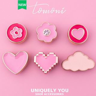 Sticker Gắn Dép, Charm Cross Kim Loại Sang Chảnh Xinh Xắn - TM74